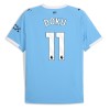 Camisola Manchester City Doku 11 1º Equipamento 2025-26 Manga Curta